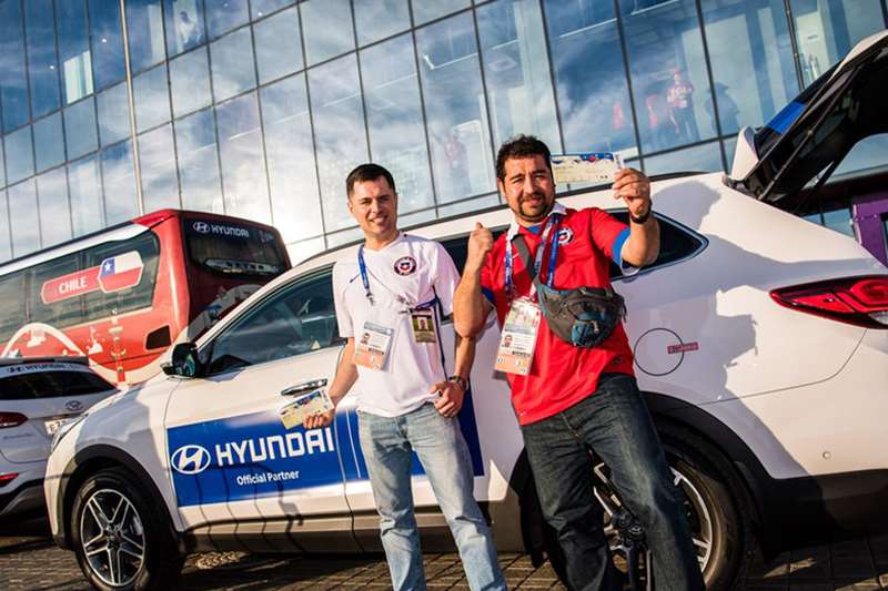 Hyundai Serah Terima Kendaraan Untuk Piala Dunia 2018