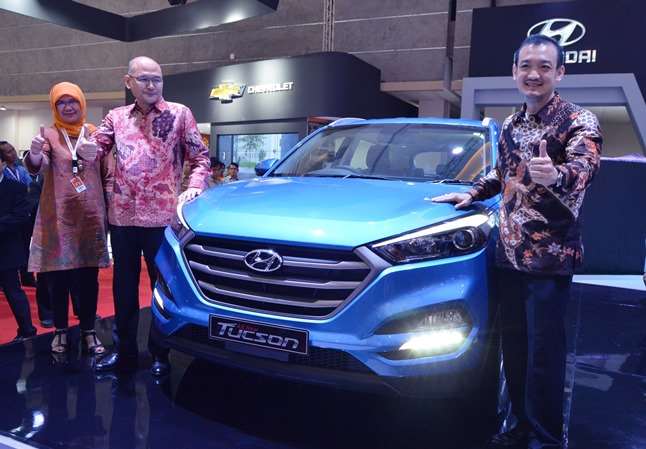 Hyundai meluncurkan All New Tucson dan H-1 di IIMS 2016