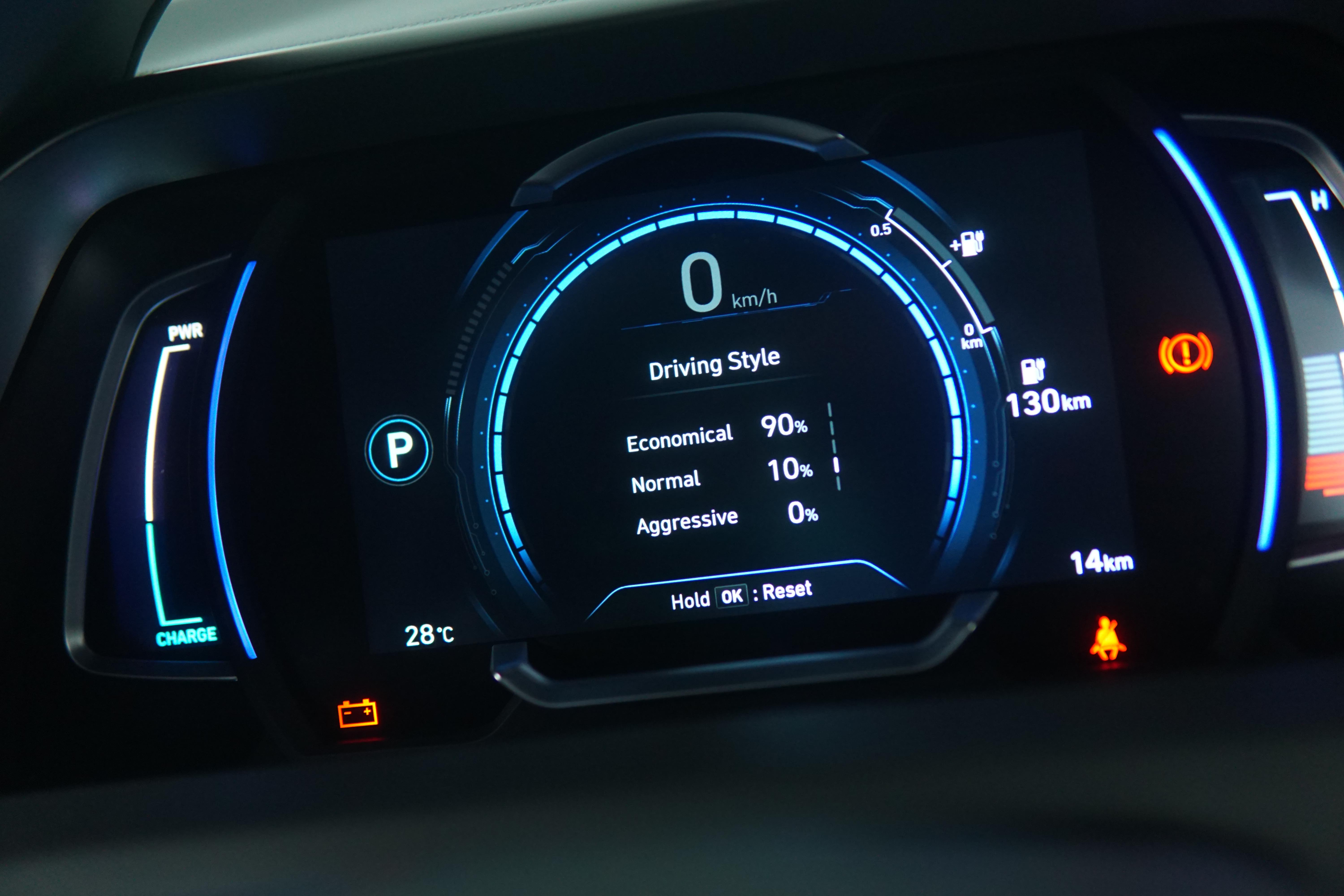 Hyundai Ioniq Electric Mampu Menilai Gaya Mengemudi