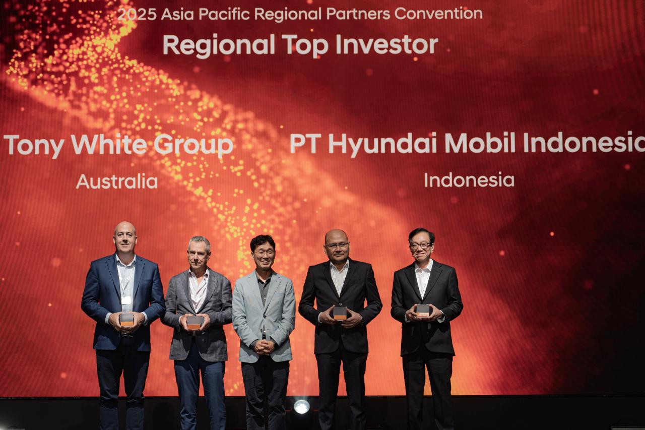PT Hyundai Mobil Indonesia Sabet Gelar Regional Top Investor 2025