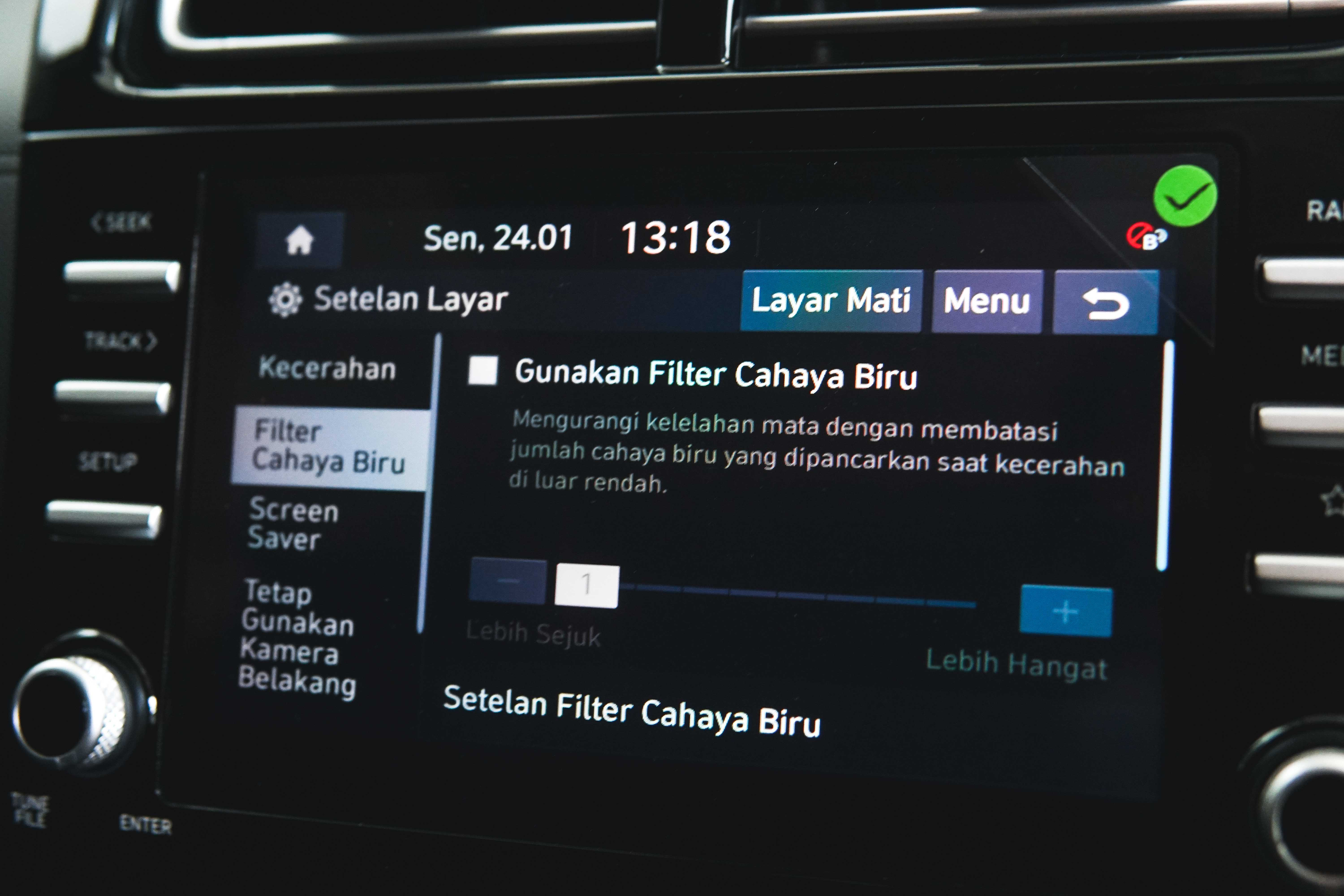 Hyundai Creta Punya Filter Cahaya Biru Di Layar Display Audio